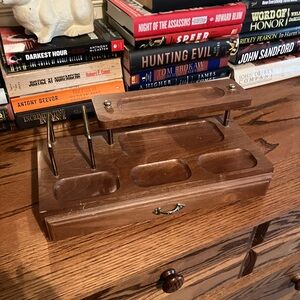 Wooden Desk Organizer with Drawer